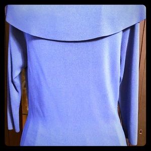 - Venini Blue Knit Top Size Petite M